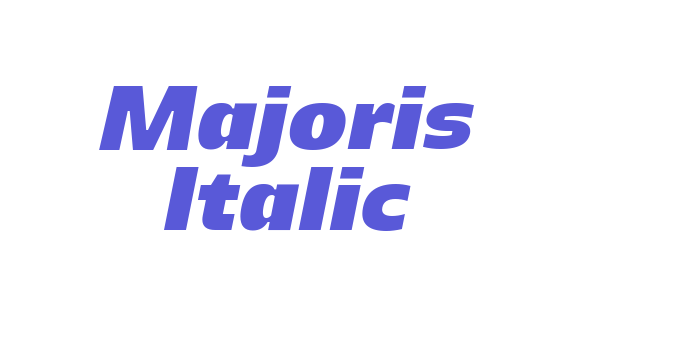 Download Majoris Italic Font