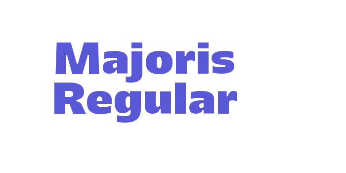 Majoris Regular Font Download