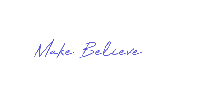 Make Believe Font Download