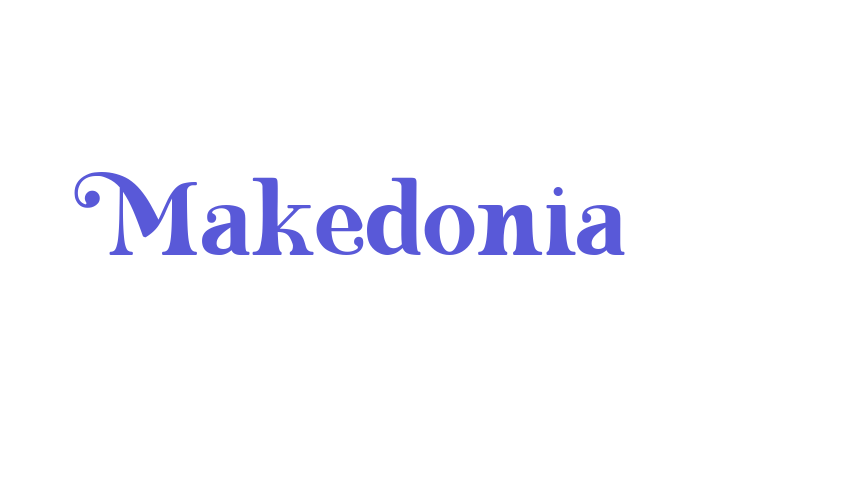 Makedonia Font