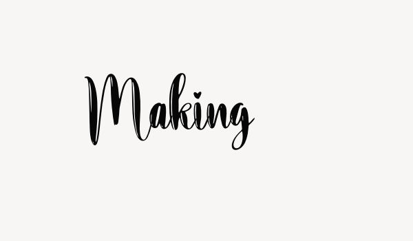 Making Font