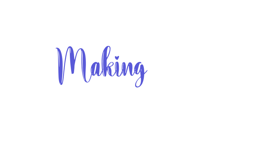 Making Font