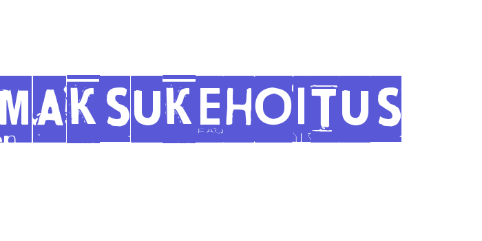 Maksukehoitus Font Download