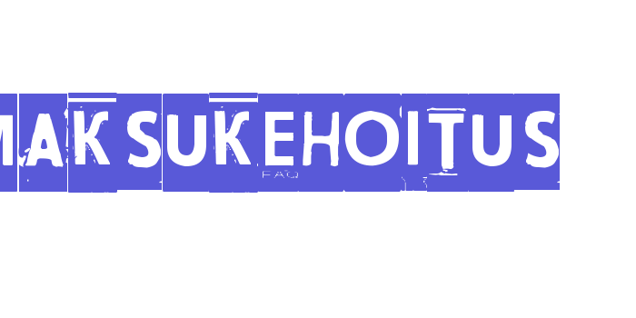 Maksukehoitus Font