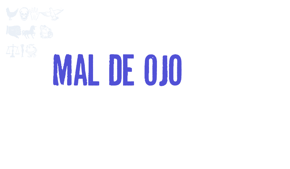 Mal de Ojo-font-download