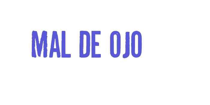 Mal de Ojo Font