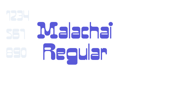 Malachai Regular font free