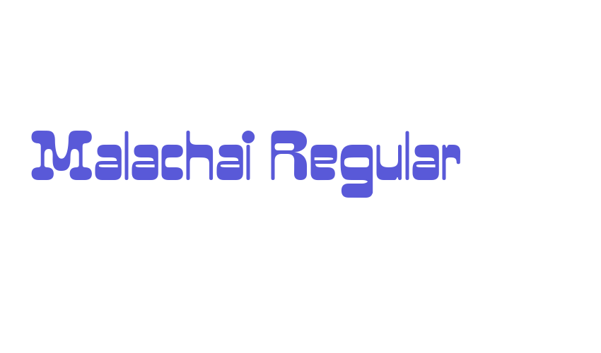 Malachai Regular Font Download