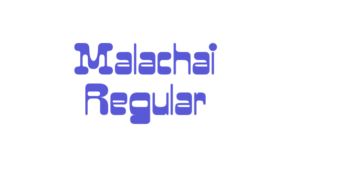 Malachai Regular Font Download