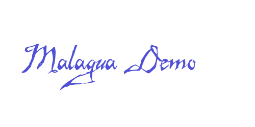 Malagua Demo-font-download