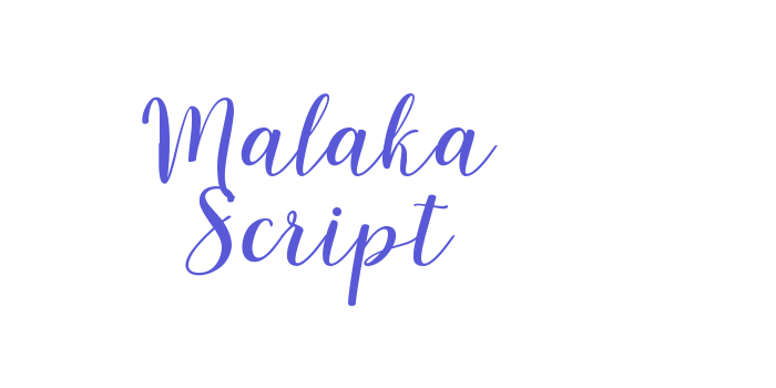 Malaka Script Font Download