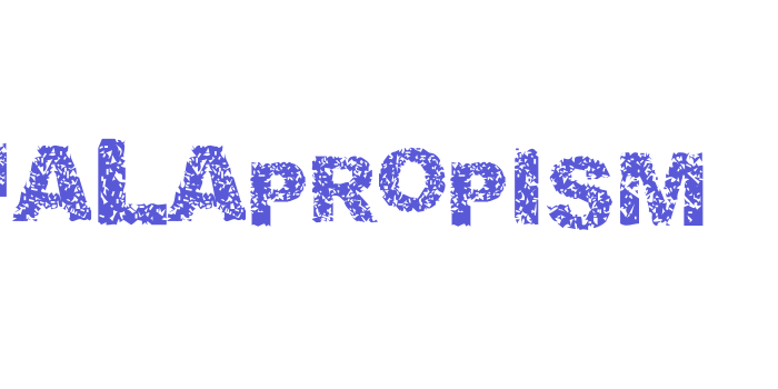 Malapropism Font Download