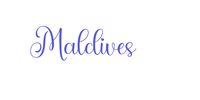 Maldives Font Download