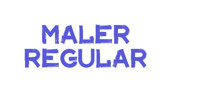 Maler Regular Font Download