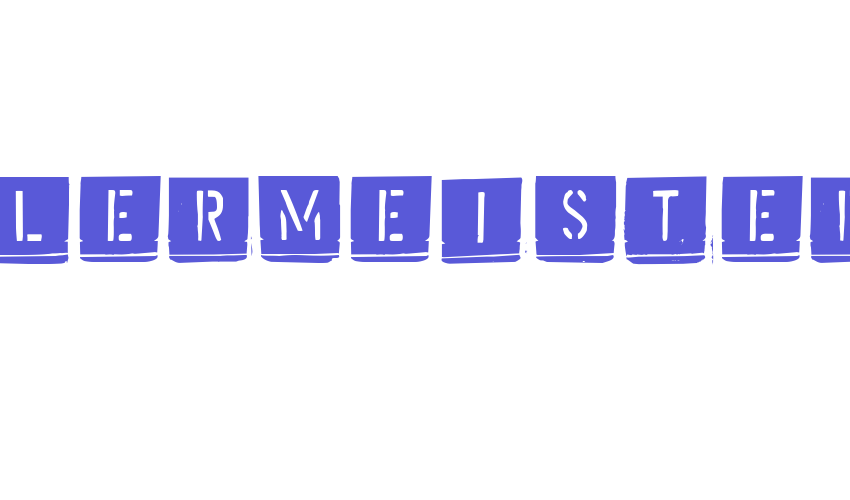 Malermeister Font