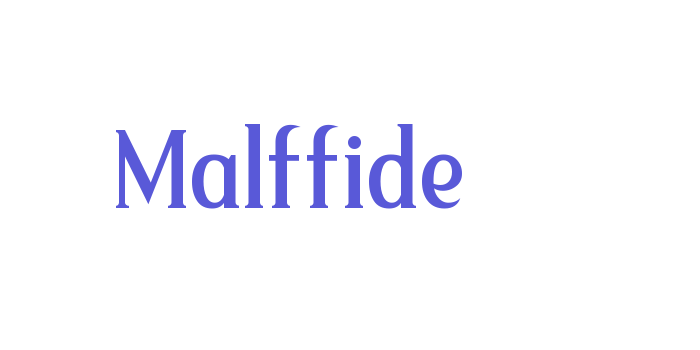 Malffide Font Download