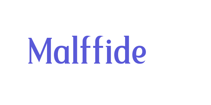 Malffide Font