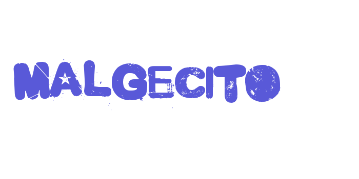 Malgecito Font