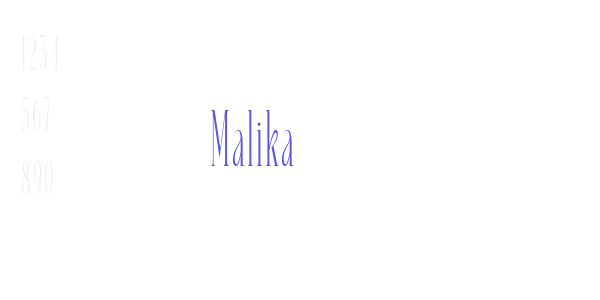 Malika font free