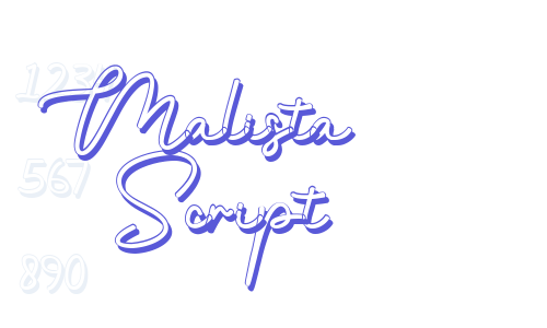 Malista Script Font Download