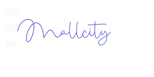 Mallcity font free