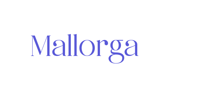 Mallorga Font