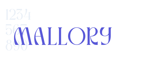 Mallory font