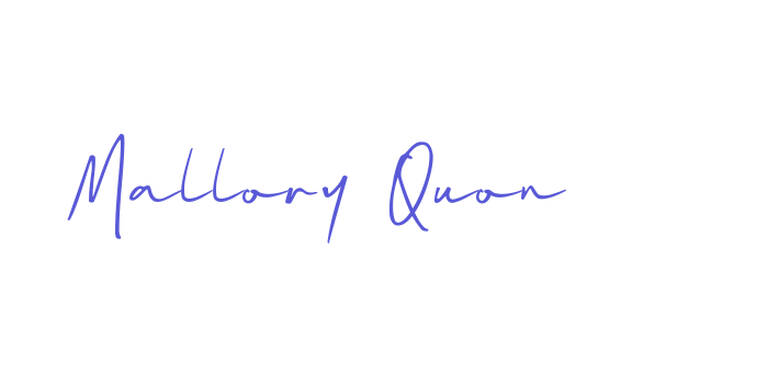 Mallory Quon Font Download