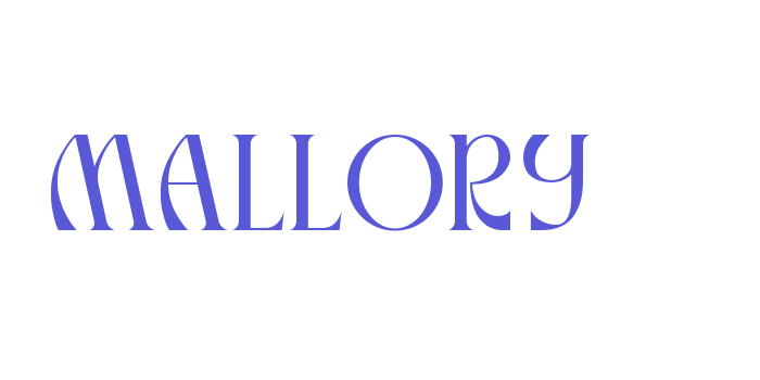 Mallory Font