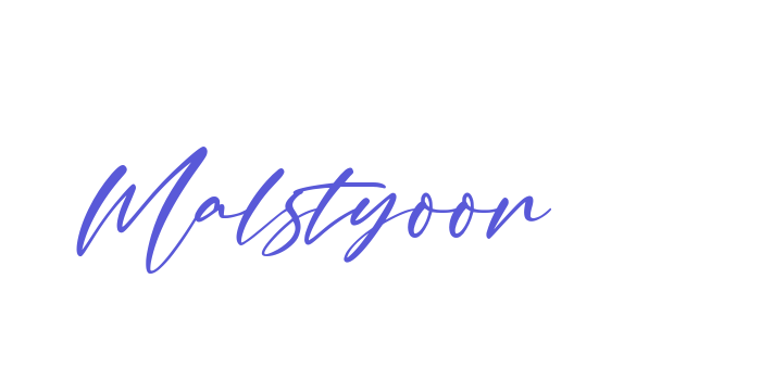 Malstyoor Font