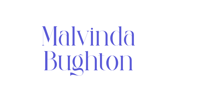 Malvinda Bughton Font Download