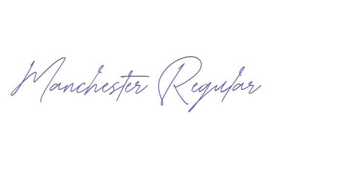 Manchester Regular Font Download