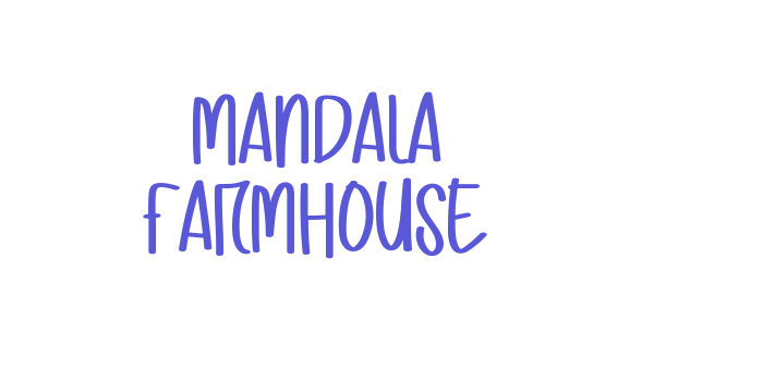 Mandala Farmhouse Font Download