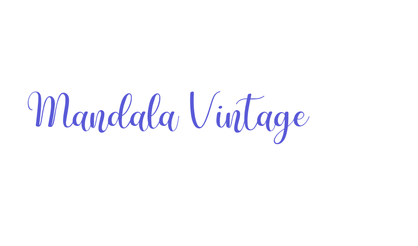 Mandala Vintage Font Download