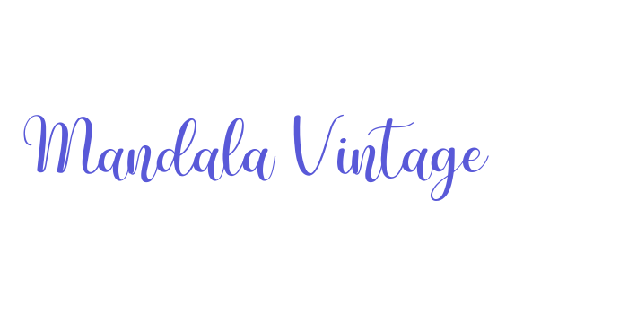 Mandala Vintage Font Download