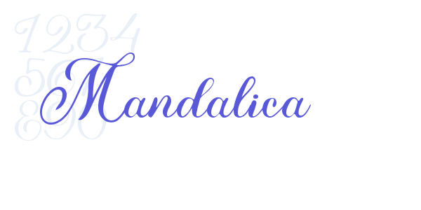 Mandalica font