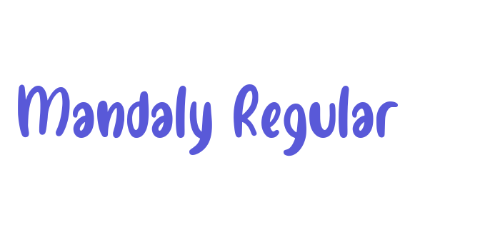 Mandaly Regular Font