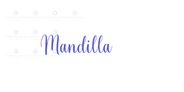 Mandilla font free