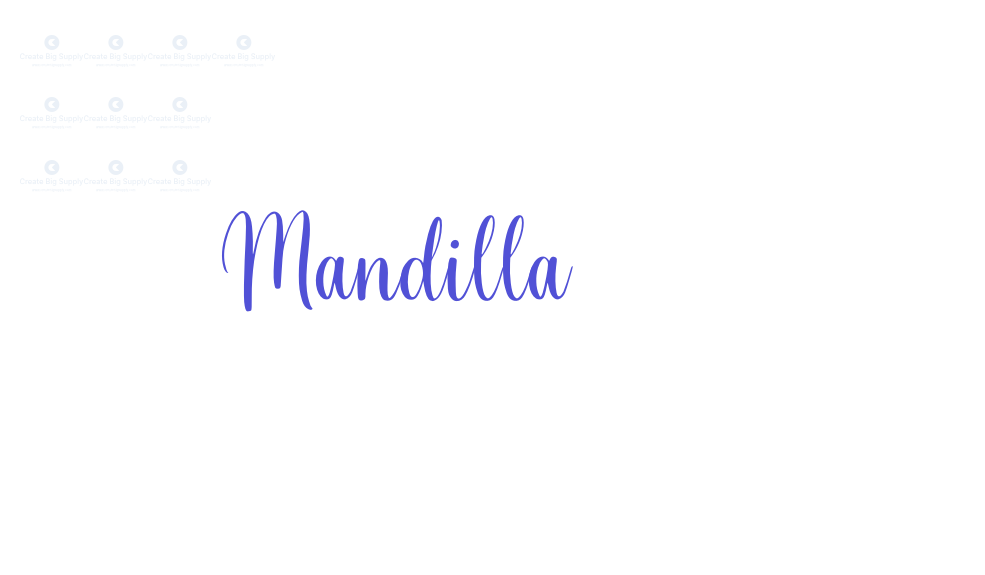 Mandilla-font-download