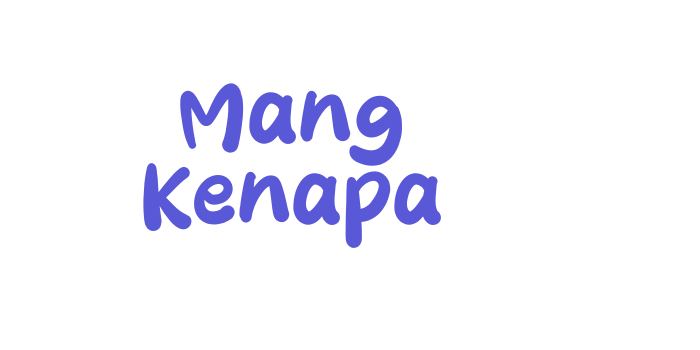 Mang Kenapa Font Download