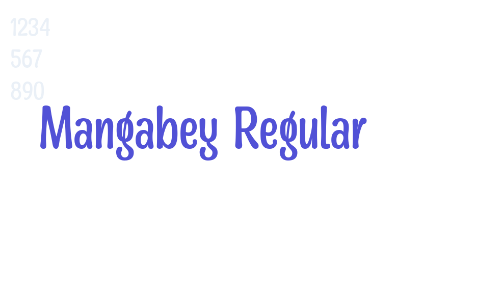 Mangabey Regular-font-download