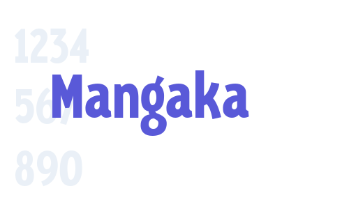 Mangaka Font Download