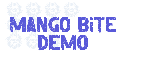 Mango Bite Demo font free