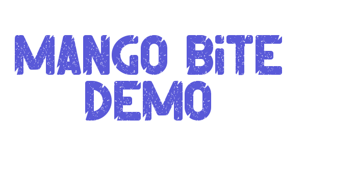 Mango Bite Demo Font