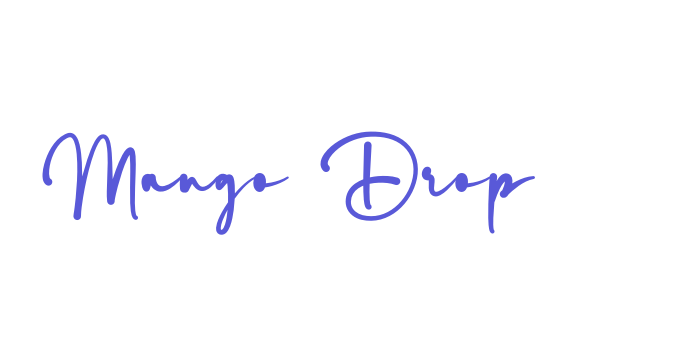 Mango Drop Font