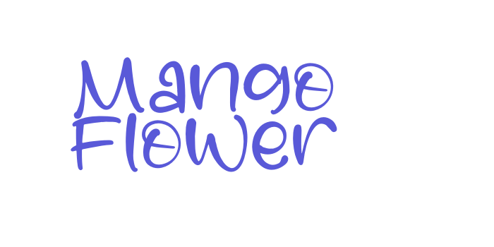 Mango Flower Font Download