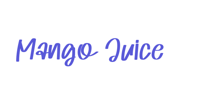 Mango Juice Font