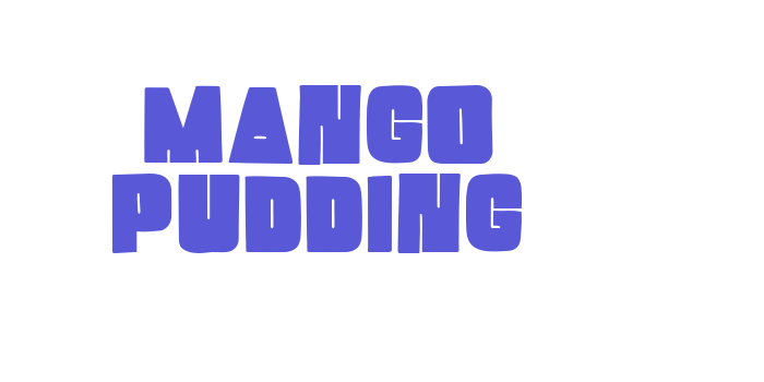 Mango Pudding Font Download