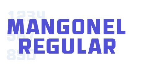 Mangonel Regular-font-download