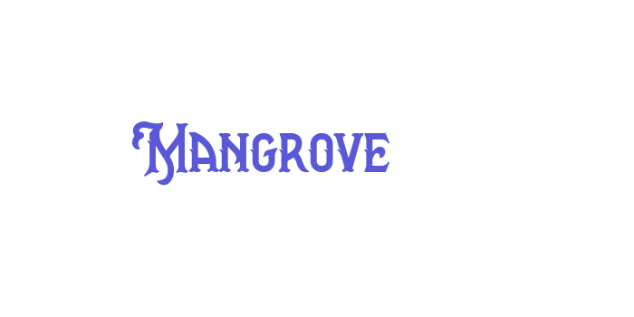 Mangrove Font Download